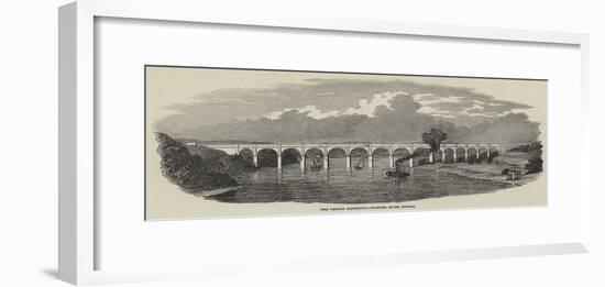 The Croton Aqueduct, Harlem River Bridge-null-Framed Giclee Print