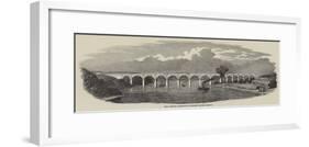 The Croton Aqueduct, Harlem River Bridge-null-Framed Giclee Print