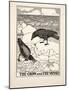 The Crow and the Mussel, from A Hundred Fables of Aesop, Pub.1903 (Engraving)-Percy James Billinghurst-Mounted Giclee Print