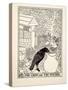 The Crow and the Pitcher, from A Hundred Fables of Aesop, Pub.1903 (Engraving)-Percy James Billinghurst-Stretched Canvas