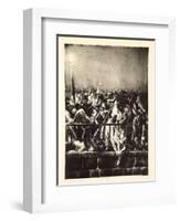 The Crowd, 1923-George Wesley Bellows-Framed Giclee Print