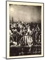 The Crowd, 1923-George Wesley Bellows-Mounted Giclee Print