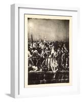 The Crowd, 1923-George Wesley Bellows-Framed Giclee Print