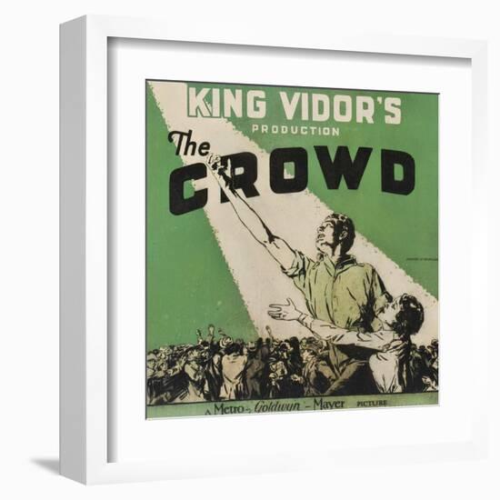 The Crowd, 1928-null-Framed Art Print