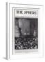 The Crowd Outside Buckingham Palace Awaiting Britain's Declaration of War, August 1914-null-Framed Photographic Print