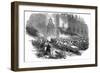 The Crowd Storming the Arsenal in Berlin, Revolution in Prussia, March 1848-null-Framed Giclee Print