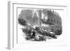 The Crowd Storming the Arsenal in Berlin, Revolution in Prussia, March 1848-null-Framed Giclee Print