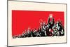 The Crowd-Chinese Government-Mounted Art Print