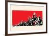 The Crowd-Chinese Government-Framed Art Print