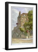 The Crown Inn, Pentonville Hill, Islington, London, C1865-JT Wilson-Framed Giclee Print