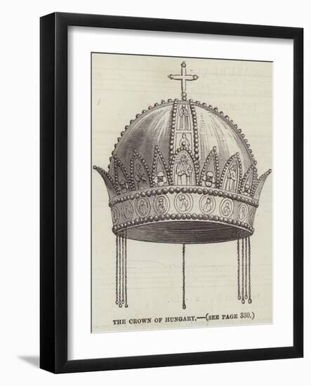 The Crown of Hungary-null-Framed Giclee Print