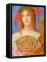 The Crown of Peace by William Blake Richmond-William Blake Richmond-Framed Stretched Canvas