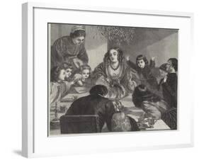 The Crown of the Feast-Edgar Melville Ward-Framed Giclee Print