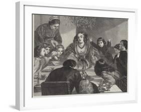 The Crown of the Feast-Edgar Melville Ward-Framed Giclee Print