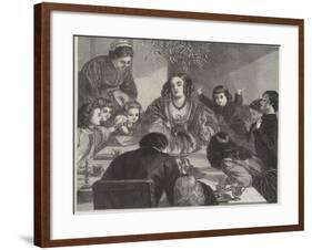 The Crown of the Feast-Edgar Melville Ward-Framed Giclee Print