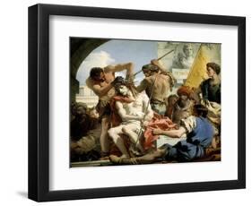 The Crown of Thorns, 1772, Italian School-Giovanni Domenico Tiepolo-Framed Giclee Print