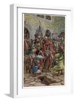 The Crown of Thorns, Illustration for 'The Life of Christ', C.1886-94-James Tissot-Framed Giclee Print