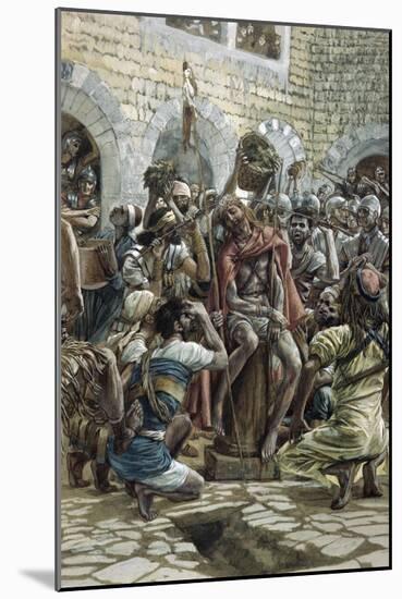 The Crown of Thorns-James Tissot-Mounted Giclee Print