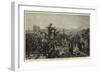 The Crown Prince in the Holy Land, His Reception at Jerusalem, 1869-null-Framed Giclee Print