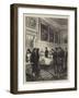 The Crown Prince in the Palace at Versailles-null-Framed Giclee Print