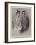 The Crown Prince of Montenegro and His Bride-Elect Princess Jutta of Mecklenburg-Strelitz-null-Framed Giclee Print