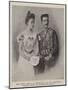 The Crown Prince of Montenegro and His Bride-Elect Princess Jutta of Mecklenburg-Strelitz-null-Mounted Giclee Print