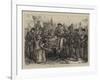 The Crown Prince Visiting the Wounded-Henry Woods-Framed Giclee Print