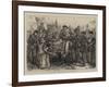 The Crown Prince Visiting the Wounded-Henry Woods-Framed Giclee Print