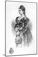 The Crown Princess of Germany, 1877-Matthews and Son-Mounted Giclee Print