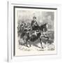 The Crown Princess of Germany as Colonel of Hussars. 1876-null-Framed Giclee Print