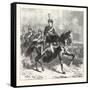 The Crown Princess of Germany as Colonel of Hussars. 1876-null-Framed Stretched Canvas