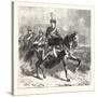 The Crown Princess of Germany as Colonel of Hussars. 1876-null-Stretched Canvas