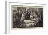 The Crown Princess of Prussia at the Hospital Barracks, Frankfort-null-Framed Giclee Print