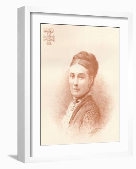 The Crown Princess of the German Empire and of Prussia, 1884-Rudolf Blind-Framed Giclee Print