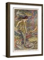 The Crown Returns to the Queen of the Fishes-Henry Justice Ford-Framed Art Print