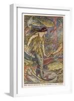 The Crown Returns to the Queen of the Fishes-Henry Justice Ford-Framed Art Print