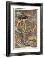 The Crown Returns to the Queen of the Fishes-Henry Justice Ford-Framed Art Print