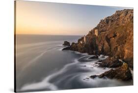 The Crown's Engine houses, Botallack, West Cornwall, UK-Ross Hoddinott-Stretched Canvas