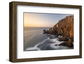 The Crown's Engine houses, Botallack, West Cornwall, UK-Ross Hoddinott-Framed Photographic Print