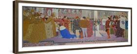 The Crowning at Reims of the Dauphin, from Joan of Arc Series E, 1907-Louis Maurice Boutet De Monvel-Framed Premium Giclee Print