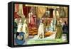 The Crowning of Catherine II, Empress of Russia in 1762-null-Framed Stretched Canvas