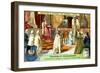 The Crowning of Catherine II, Empress of Russia in 1762-null-Framed Giclee Print