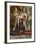 The Crowning of Edward I, Sunday 19th 1274, from 'The Illustrated London News', 1902-null-Framed Giclee Print
