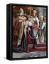 The Crowning of Edward I, Westminster, 19 August 1274-null-Framed Stretched Canvas