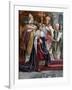 The Crowning of Edward I, Westminster, 19 August 1274-null-Framed Giclee Print