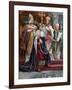 The Crowning of Edward I, Westminster, 19 August 1274-null-Framed Giclee Print