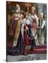 The Crowning of Edward I, Westminster, 19 August 1274-null-Stretched Canvas