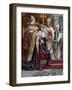 The Crowning of Edward I, Westminster, 19 August 1274-null-Framed Giclee Print