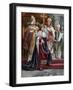 The Crowning of Edward I, Westminster, 19 August 1274-null-Framed Giclee Print