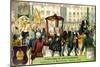 The Crowning of Maria Theresa of Austria in 1740-null-Mounted Giclee Print